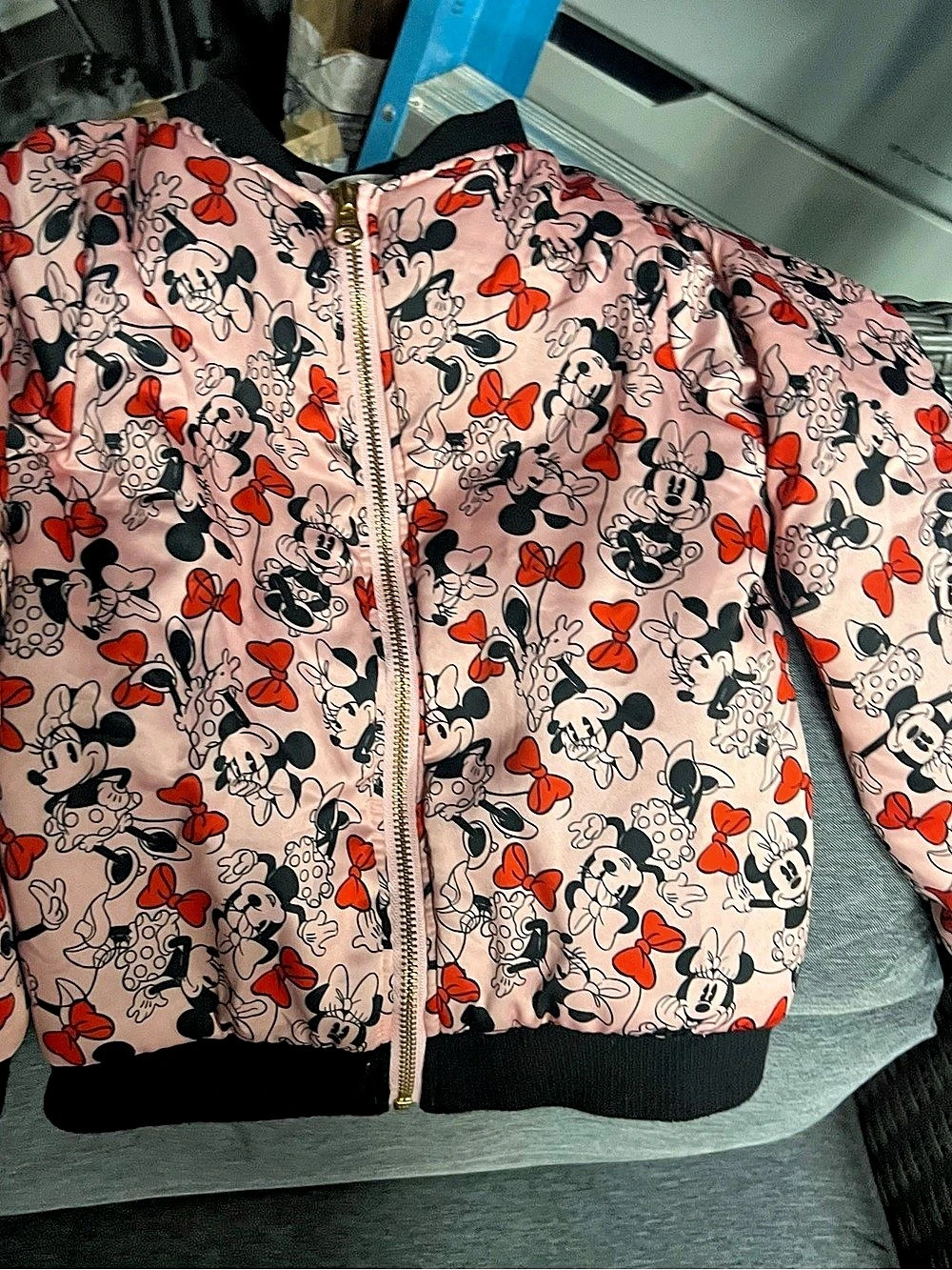 Disney Collection by Tutu Couture Minnie Mouse Bomber Jacket 5/6